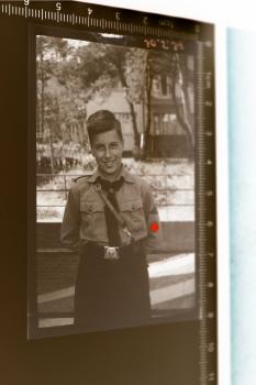 altes Negativ - Hitlerjunge - Pimpf - Gau Berlin